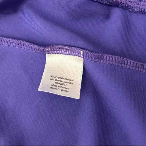 Xersion  Peformance Wear Ruched Gathered Front Jacket * XS * Purple