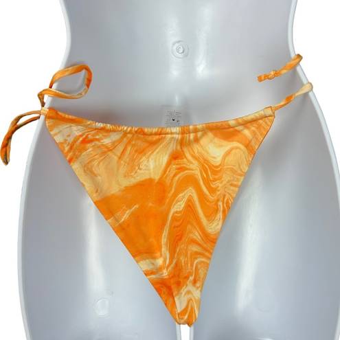 Naked Wardrobe  Sun Sand & String
Bikini 2 Piece Dreamsicle Orange Large NWT