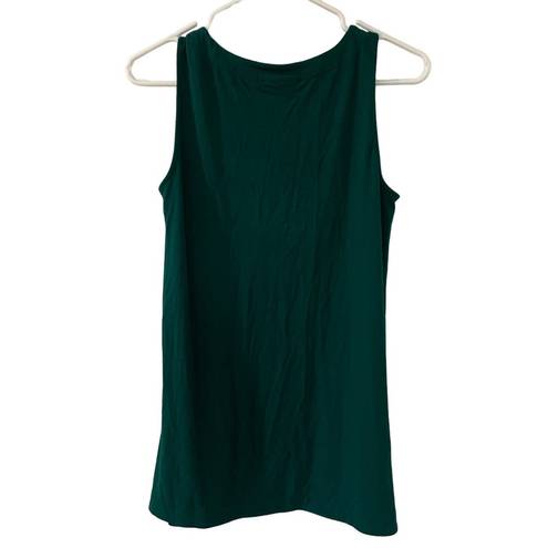 J.Jill  Womens Emerald Green Tunic Tank Top Size S