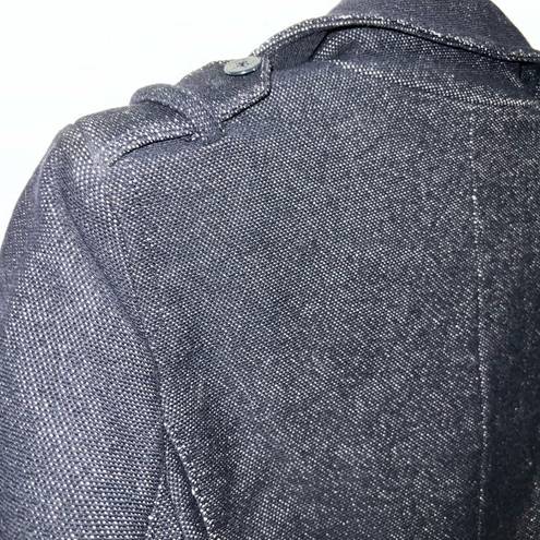 Banana Republic  Navy Blue Wool Blend Coat Size S