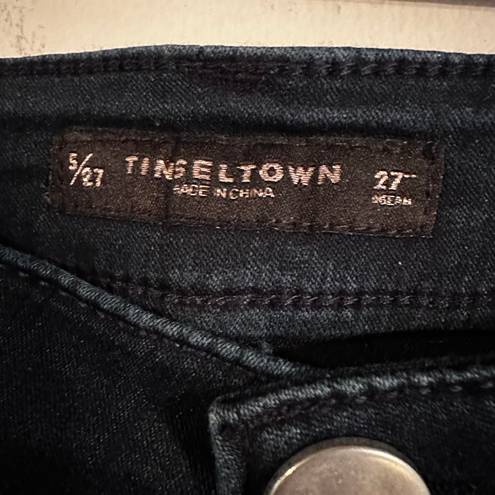 Tinseltown Juniors' Pom Pom Skinny Jeans