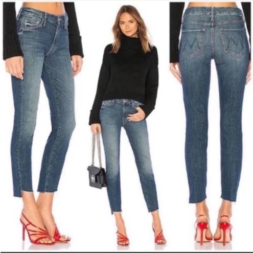 Mother The Looker Ankle Step Fray jeans Can’t Leave It Alone 27