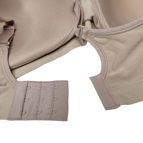 Revolution NWT Bali Comfort  Wireless Bra DF3463 Full COverage Beige 36DD / 36E