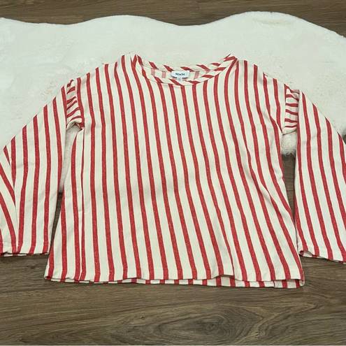 Koch Striped Sweatshirt Shorts Set XS