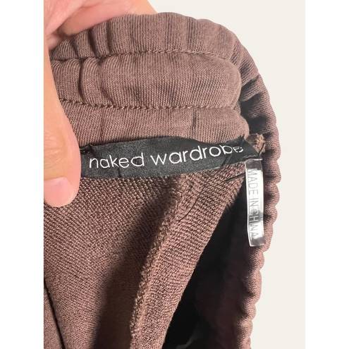 Naked Wardrobe  Brown Sweatpants Size S