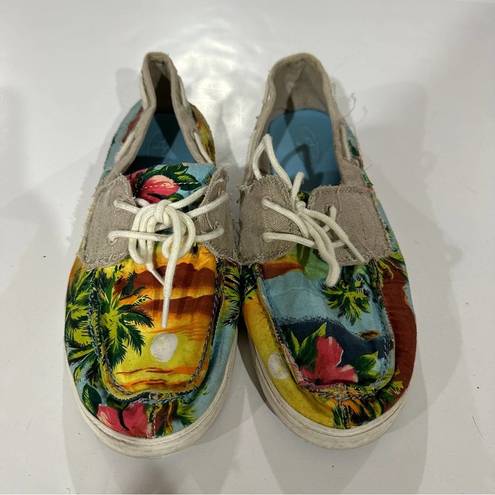 Sanuk  Women’s Tropic Sailaway Casual Cabrio Shoes Size 10