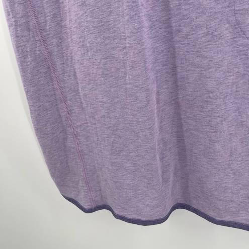 The North Face  Dress Size Large Cutout Purple Casual Shirt Cotton Blend NWT