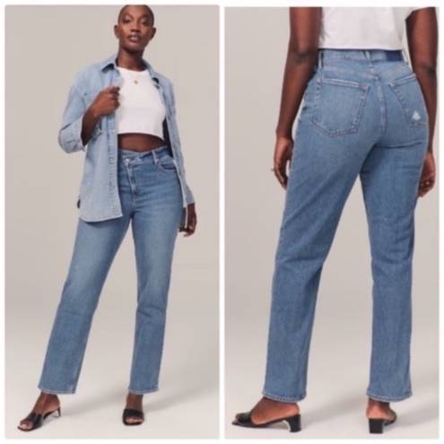 Abercrombie & Fitch  90s straight ultra high rise jeans