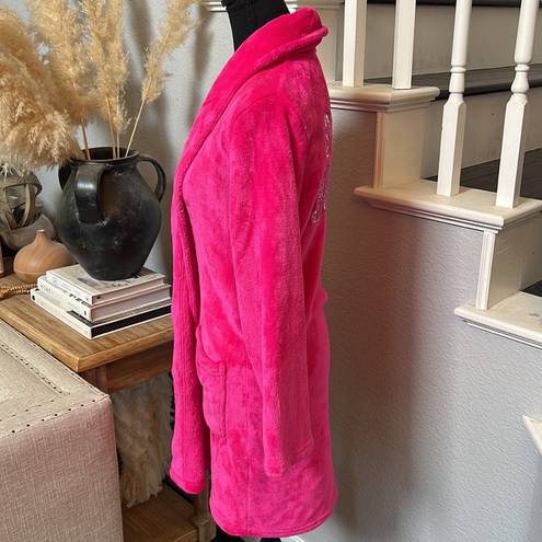 Juicy Couture  Pink Long Sleeve Bath Robe