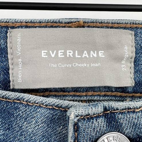 Everlane The Curvy Cheeky Raw Hem Straight Jean