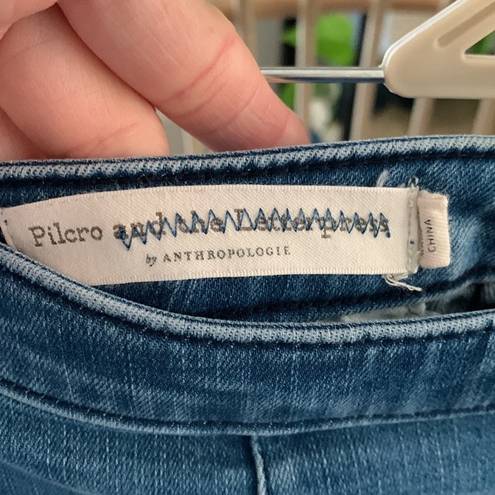 Pilcro and the Letterpress  Anthropologie High Rise Crop Denim Legging Jeans - 28