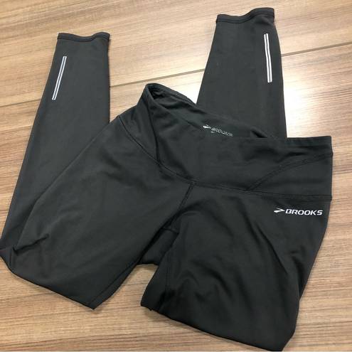 Brooks  black running leggings