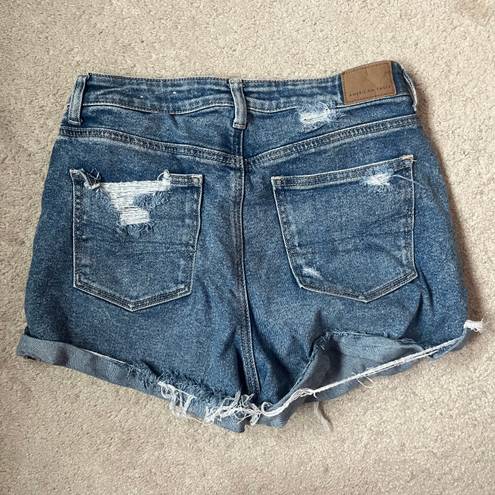 American Eagle denim mom jean shorts