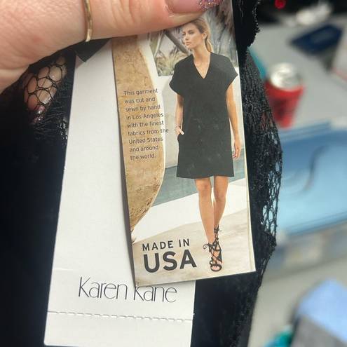 Karen Kane  made in the USA lace little black dress.