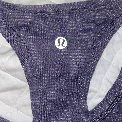 Lululemon  Swiftly Tech Tank Sparkly Purple | size 4 |