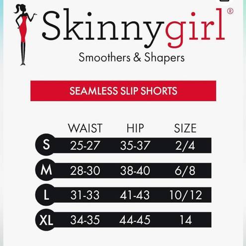 Skinny Girl  smoother and shaper seamless shorts high rise shaping medium