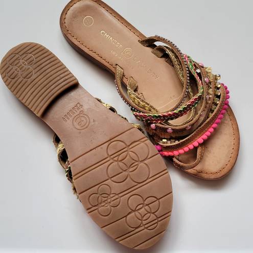 Modcloth  Chinese Laundry Palma flat sandals size 7½