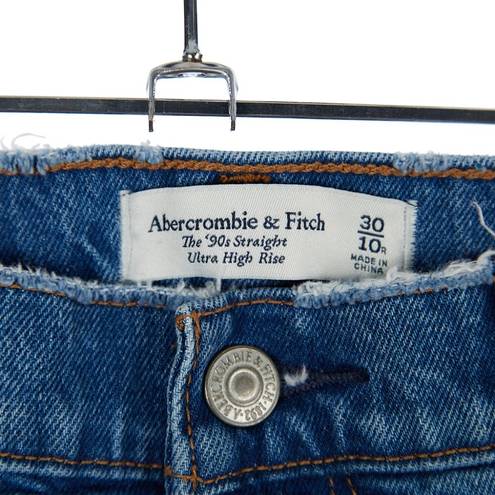 Abercrombie & Fitch  90s Straight Ultra High Rise Jeans Women's Size 30 Regular