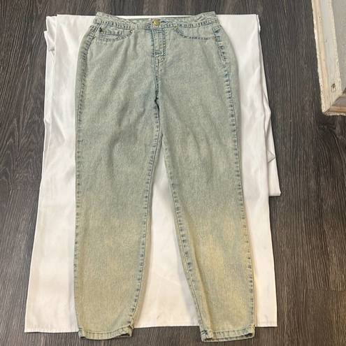 Nicki Minaj  Light Wash Distressed Blue Jeans Womens 11/12 Barbz