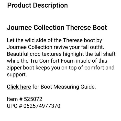 Journee Collection Therese Western Tall Boot