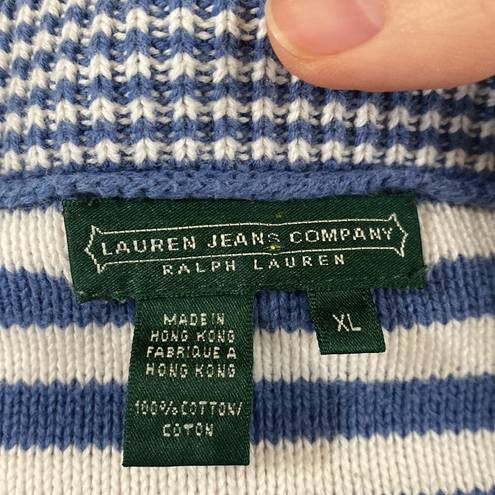 Krass&co Lauren Jeans  Ralph Lauren vintage striped cotton marinier sweater sz XL