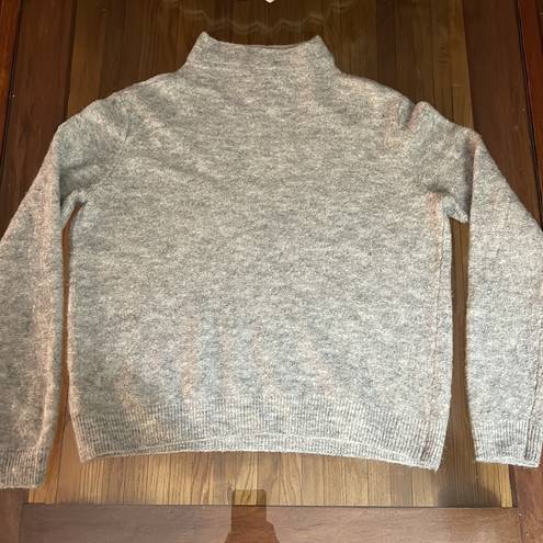 Juicy Couture  Rhinestone gray mock neck sweater