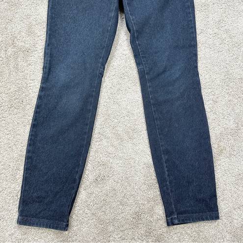 J.Jill  Women’s Skinny Denim Jeans Pants Mid-Rise Dark Blue Cotton Size 2