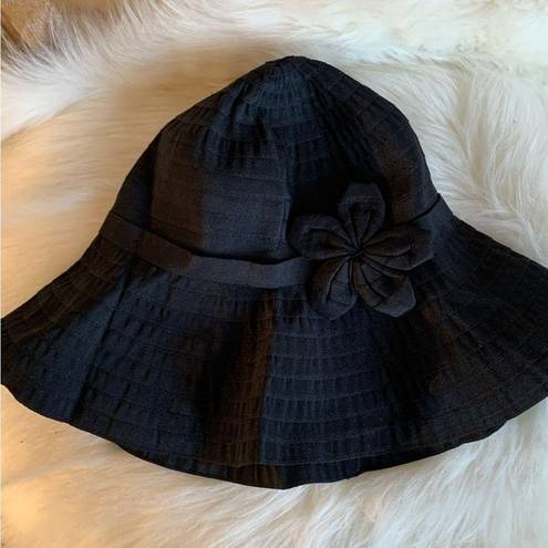 Pacific&Co The Hatter  Black Woman’s Wide Brim Floppy Hat