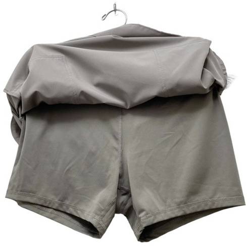 Apana  Active Woven Skort Warm Gray Shorts With Over Skirt Women’s Size Medium