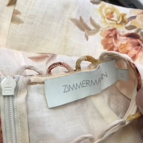 Zimmermann NWOT  linen dress