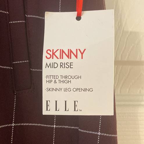 Elle  skinny Mid Rise size L brand new with tag inseam 30”