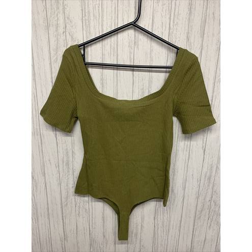 n:philanthropy Womens Size L  Langley Body Suit Olive NWT