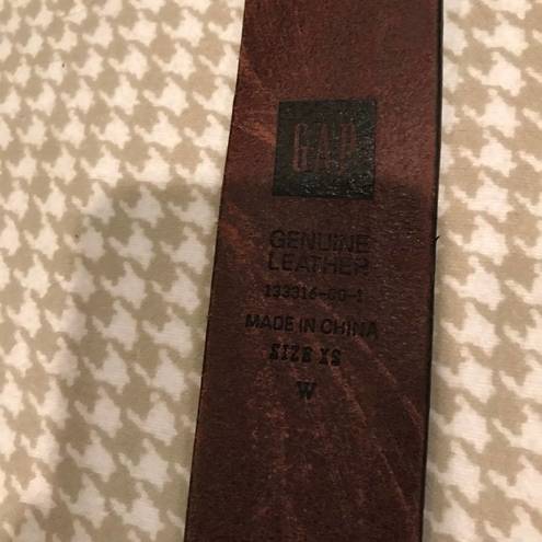 Gap  Genuine Leather studded brown belt XS