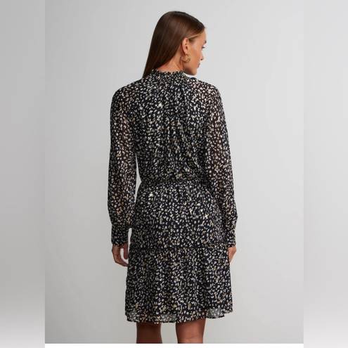 Krass&co Long Sleeve Tiered Printed Dress NY  NWT