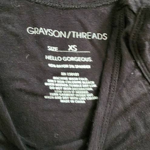 Grayson Threads Black Desert Skull Tank Top, Women's XS