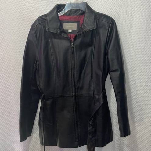 Croft & Barrow  Leather Jacket Size Medium.