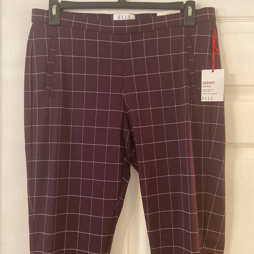 Elle  skinny Mid Rise size L brand new with tag inseam 30”