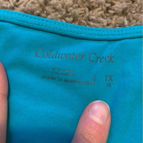 Coldwater Creek  tank size 1X