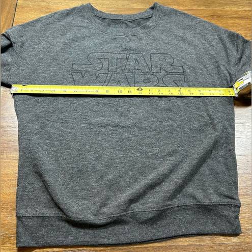 Star Wars Official Crewneck Sweatshirt Charcoal Grey Size L