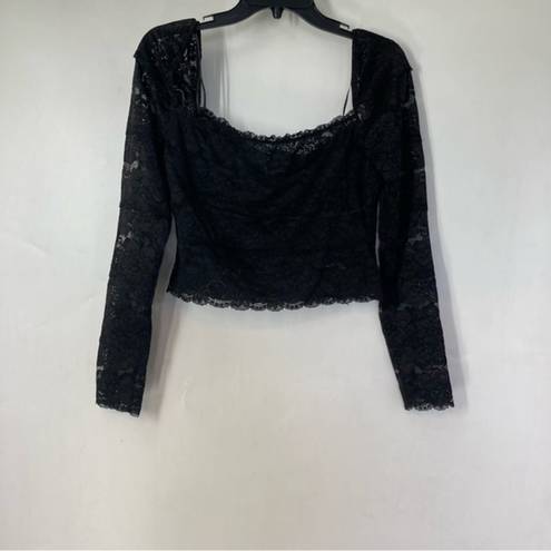 Guess  lace top new with tags cropped size medium