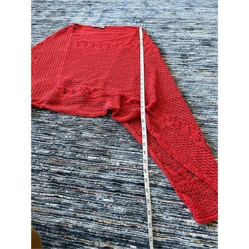 Chico's Chico’s red poncho one size