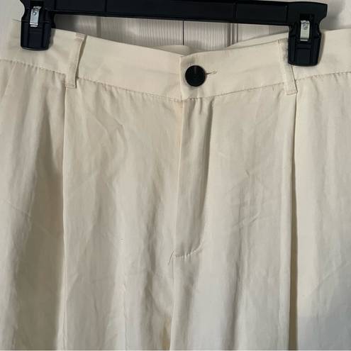 ZARA  High Waisted Wide Leg Trousers size medium