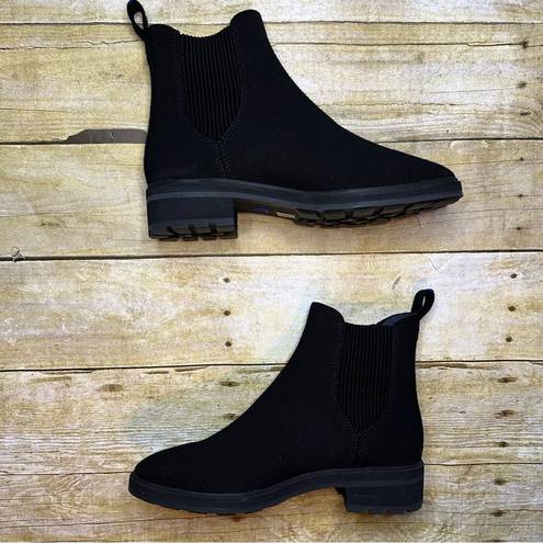 Rothy's Rothy’s The Lug Boot Merino Wool Onyx Black