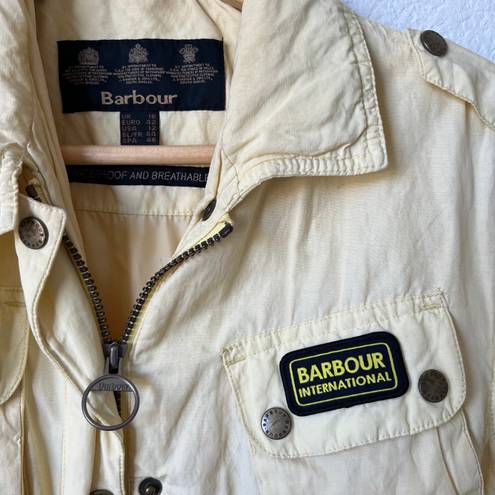 Barbour Yellow Waterproof Jacket