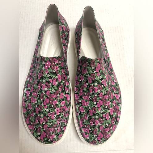 Crocs  Citilane Roka Purple Floral Slip On Sneaker Size 10