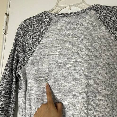 Anthropologie  saturday sunday gray long sleeve sweater dress with pockets size S