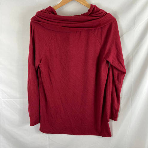 Gibsonlook  Show all Convertible Neckline Cozy Fleece Tunic Small