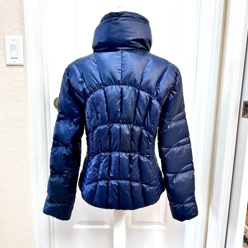 Guess Women’s Navy Blue  Down Filled Puffer Coat Size L