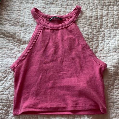 ZARA Pink  Crop Top