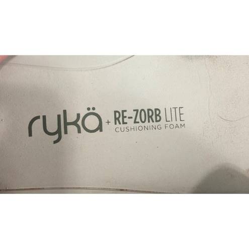 Ryka  Tribute Slide Sandal Womens Size US 8 EU 38.5 Green Adjustable Comfort